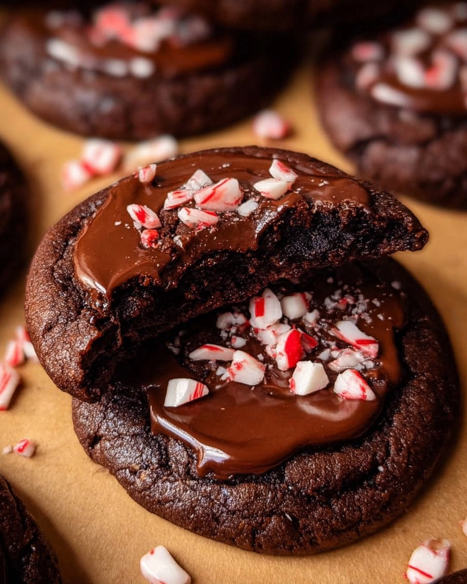 Peppermint Mocha Cookies