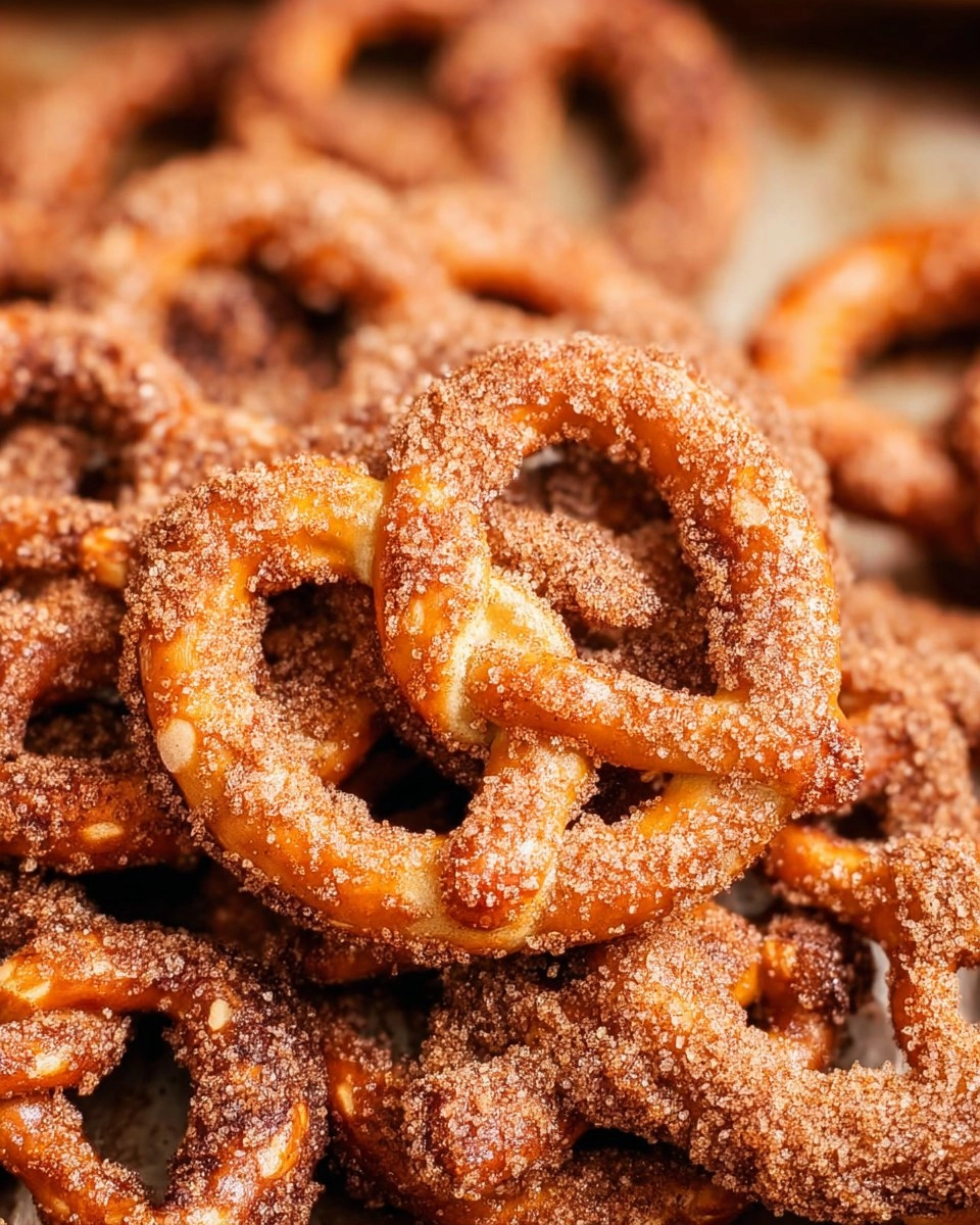 Pretzels with Cinnamon Sugar 65 Pretzels with Cinnamon Sugar