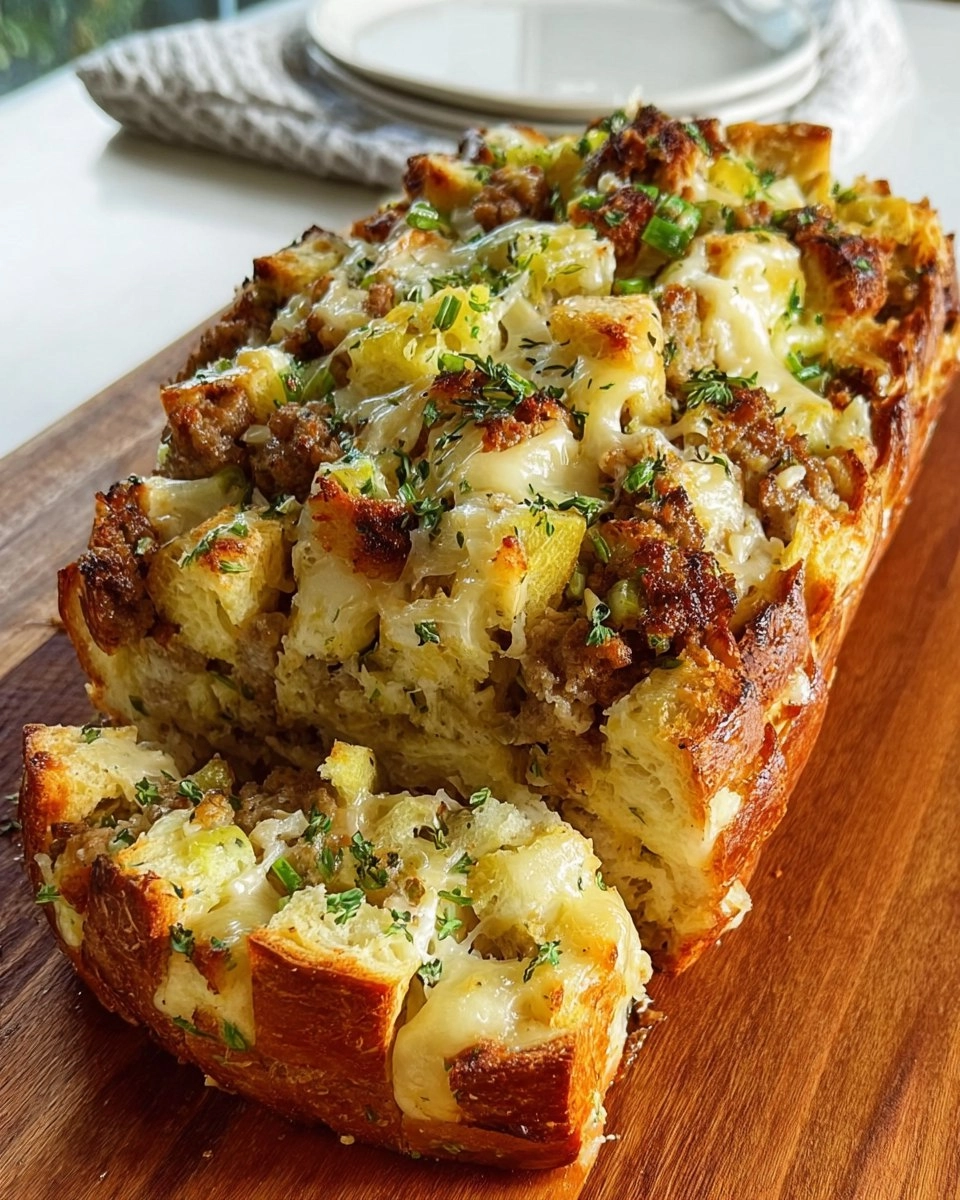Pull-Apart Stuffing Bread