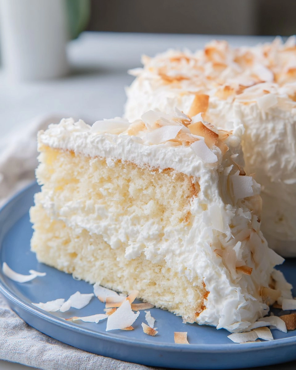 Soft annd Fluffy Coconut Cloud Cake 167 Soft annd Fluffy Coconut Cloud Cake