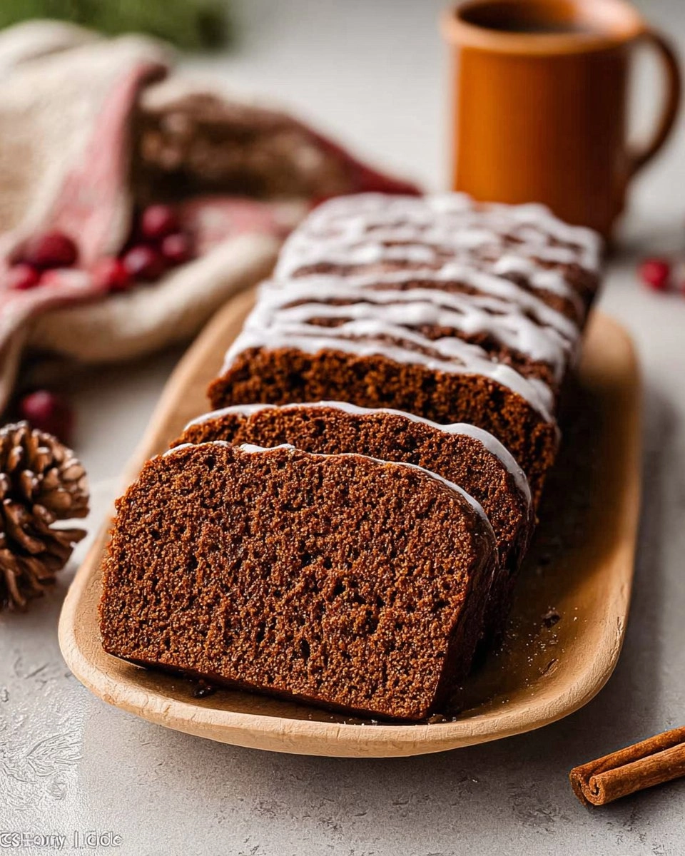 Spiced Gingerbread Loaf
