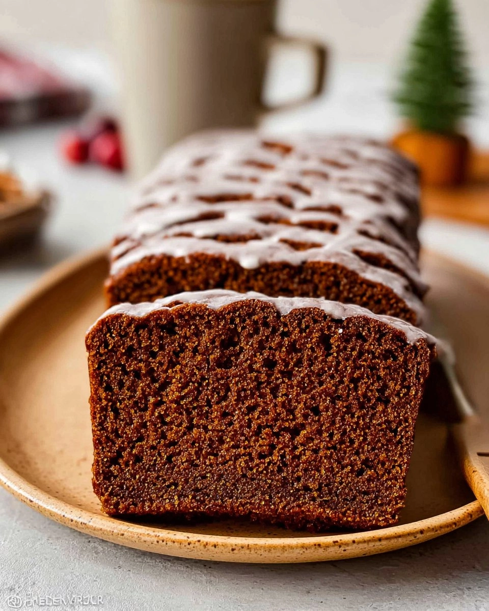 Spiced Gingerbread Loaf