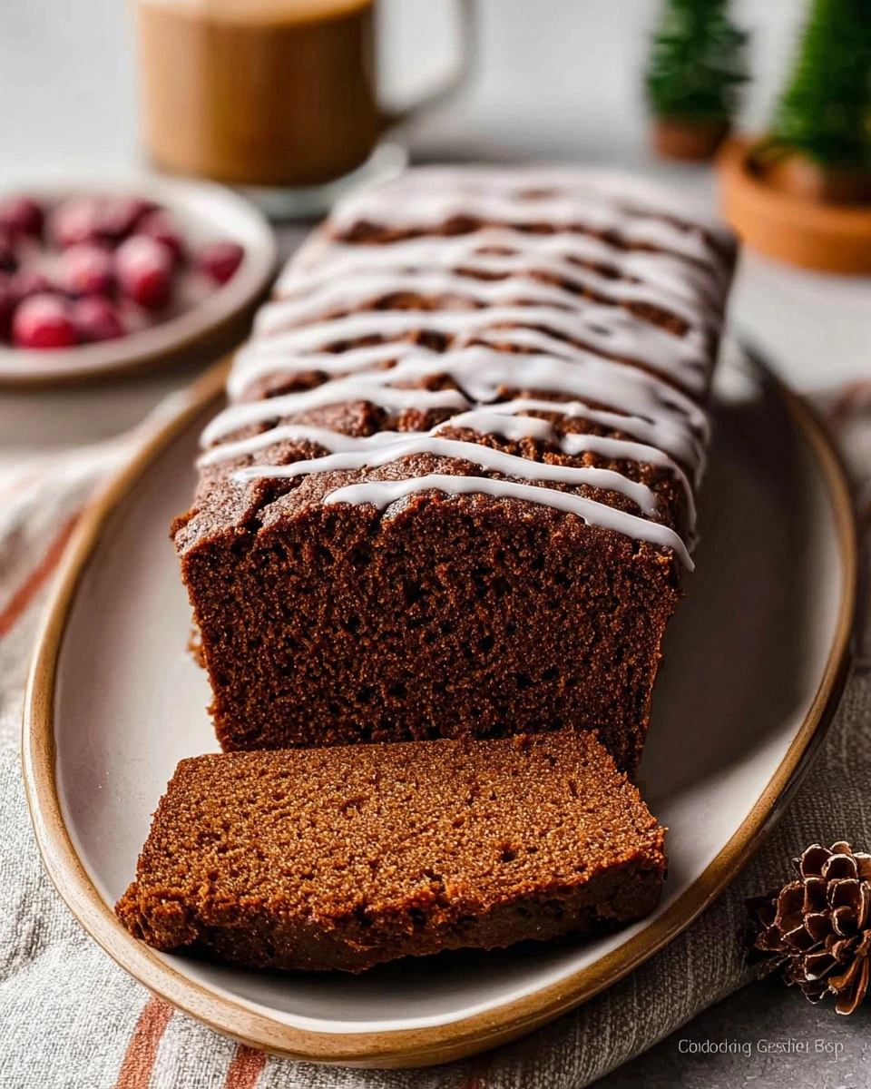 Spiced Gingerbread Loaf