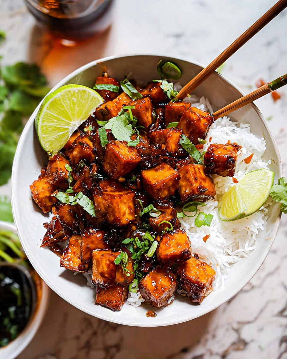 Sticky-Panfried-Garlic-Lime-Tofu-Recipe