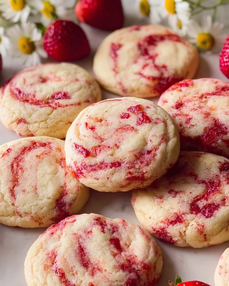 Strawberry Cheesecake Cookies