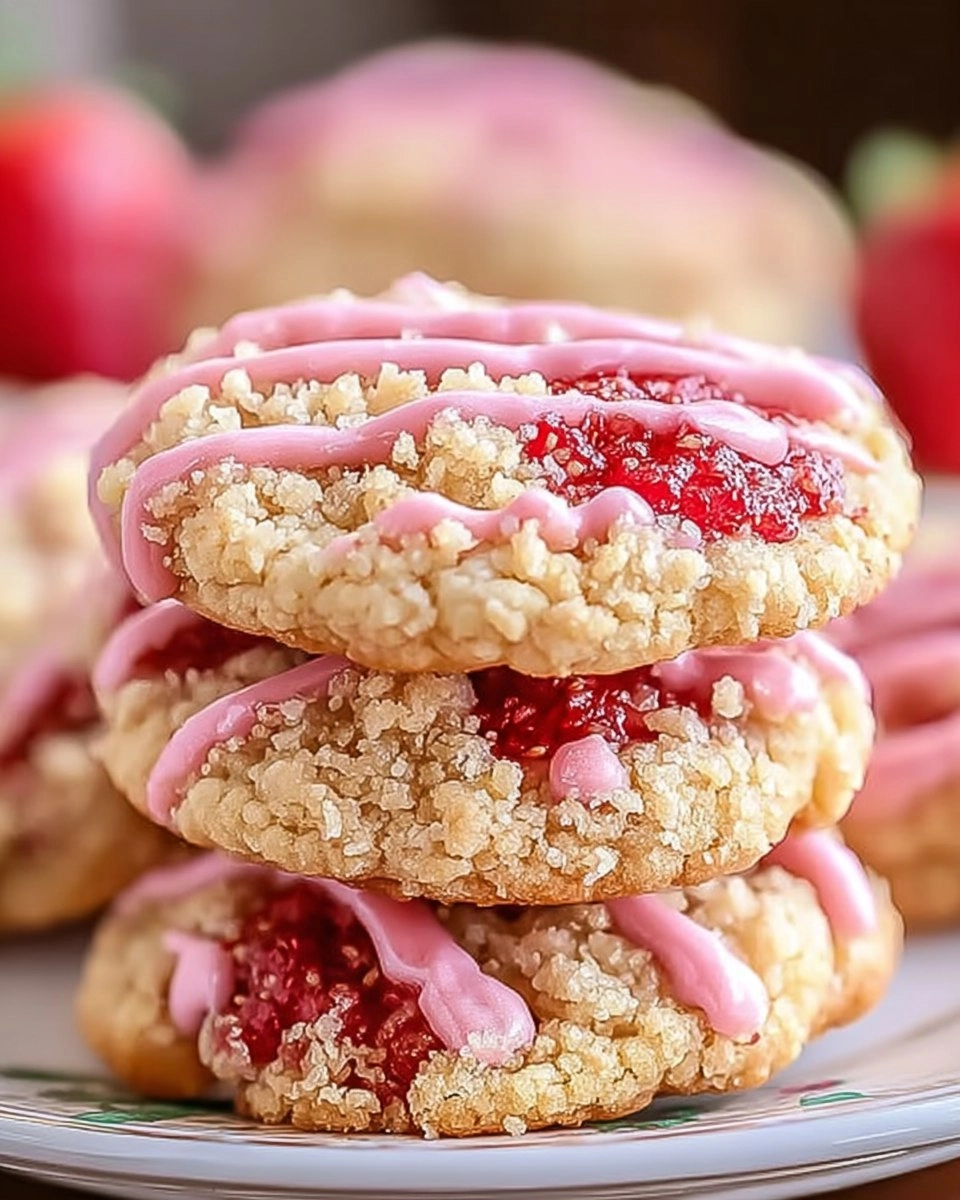Strawberry Crunch Cookies