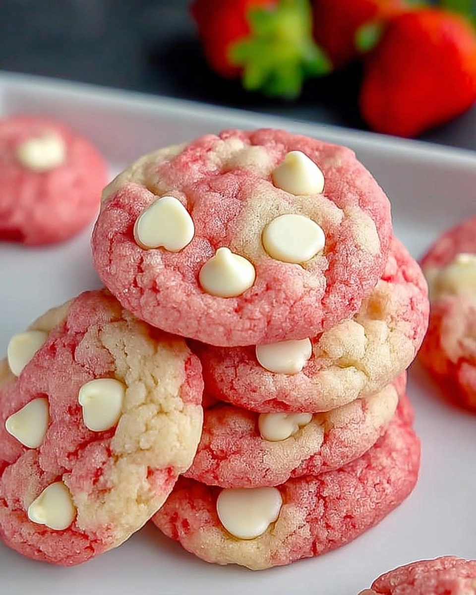 Strawberry White Chocolate Chip Cookies- Perfect for Valentine’s Day! 111 Strawberry White Chocolate Chip Cookies- Perfect for Valentine’s Day!