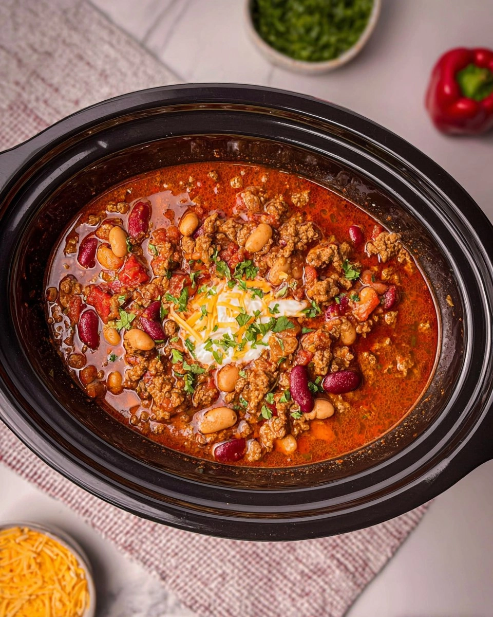 The Best Ever Crockpot Chili!