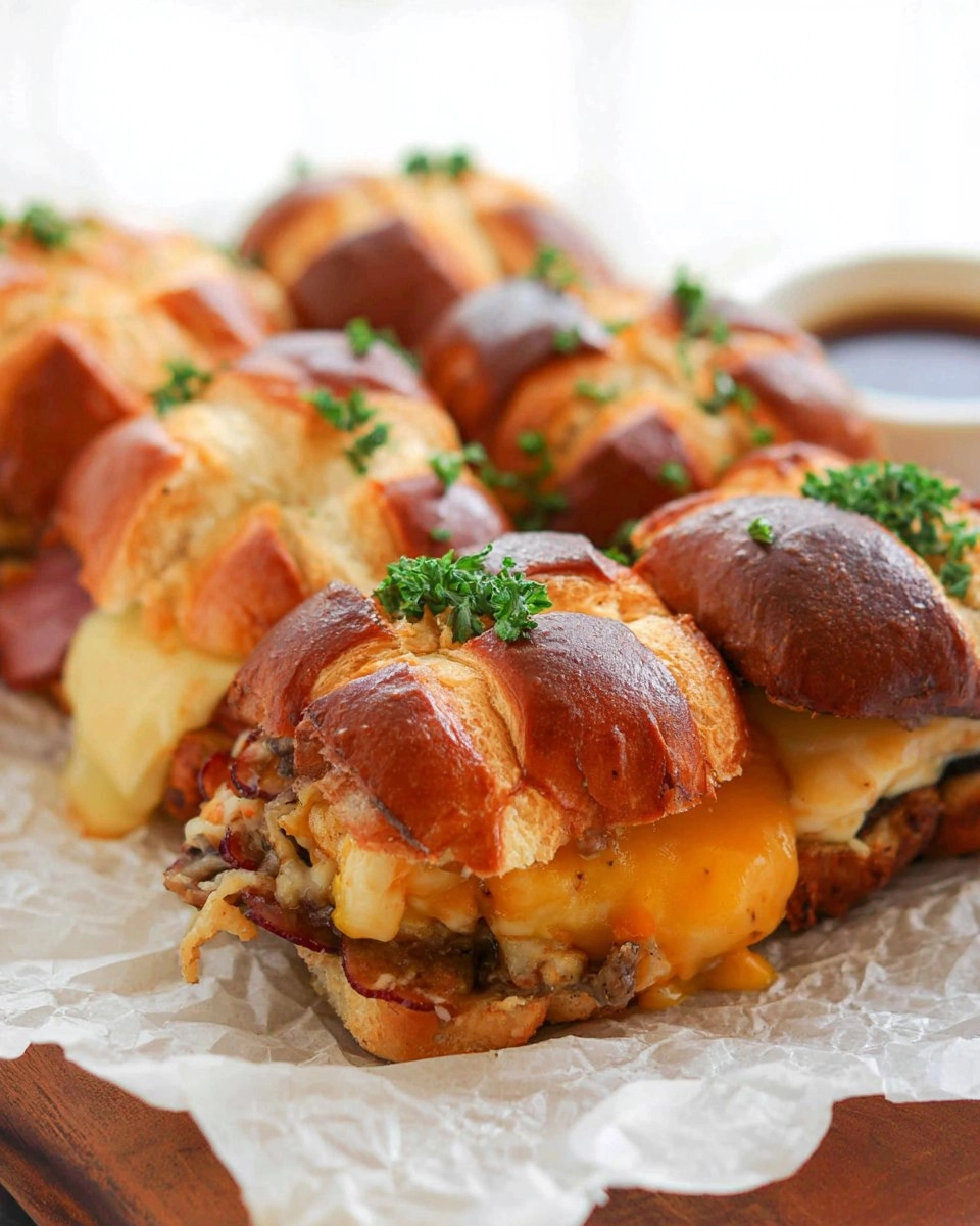 Valentine Breakfast Sliders