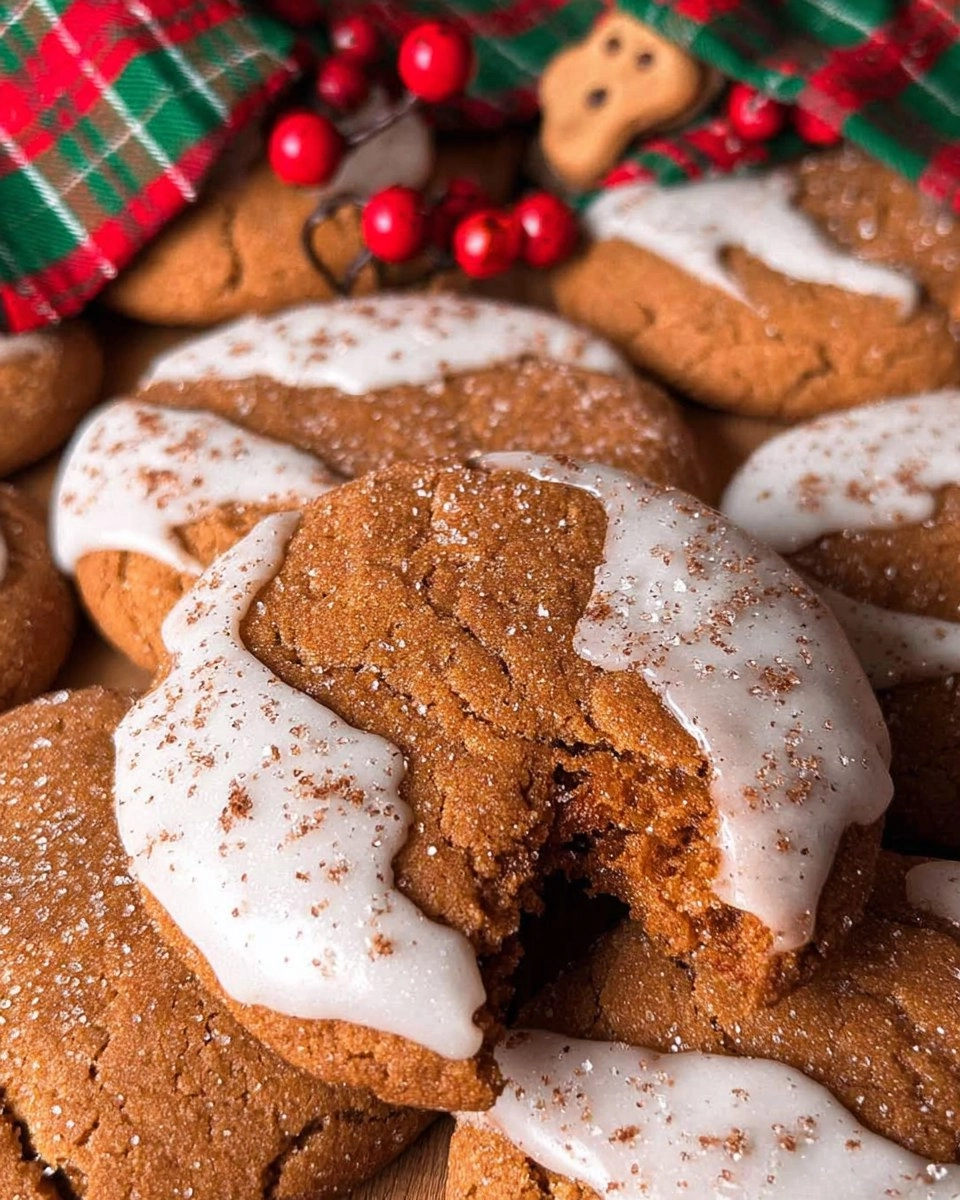 Valentine Chewy Ginger Cookies