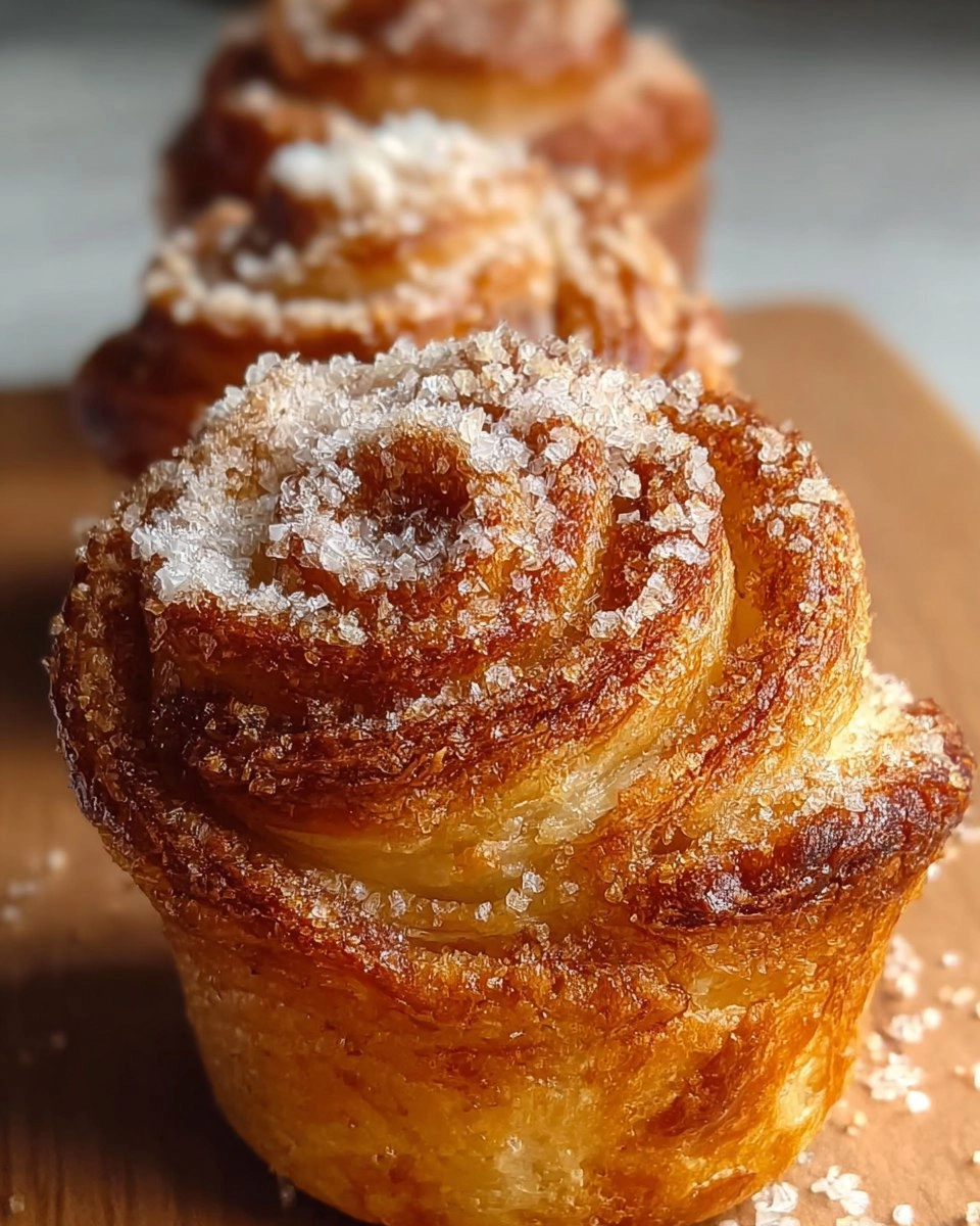 Valentine Delicious Cruffins with Cinnamon