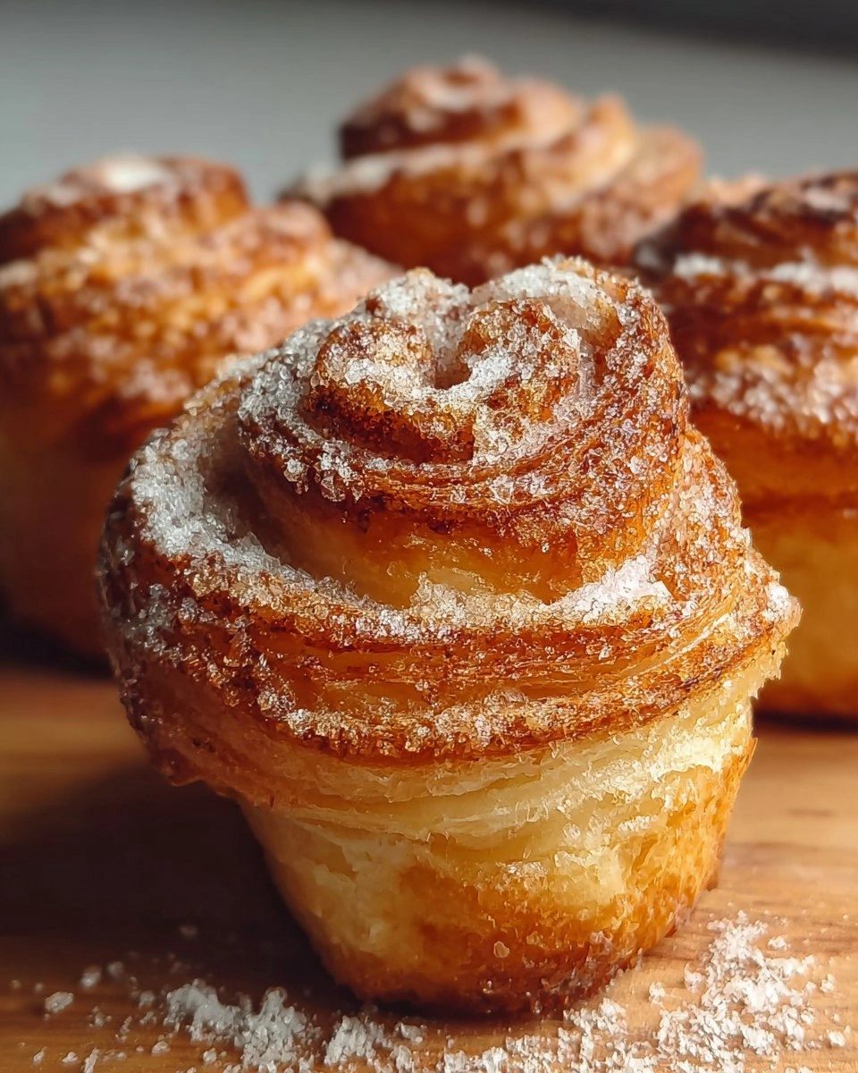 Valentine Delicious Cruffins with Cinnamon