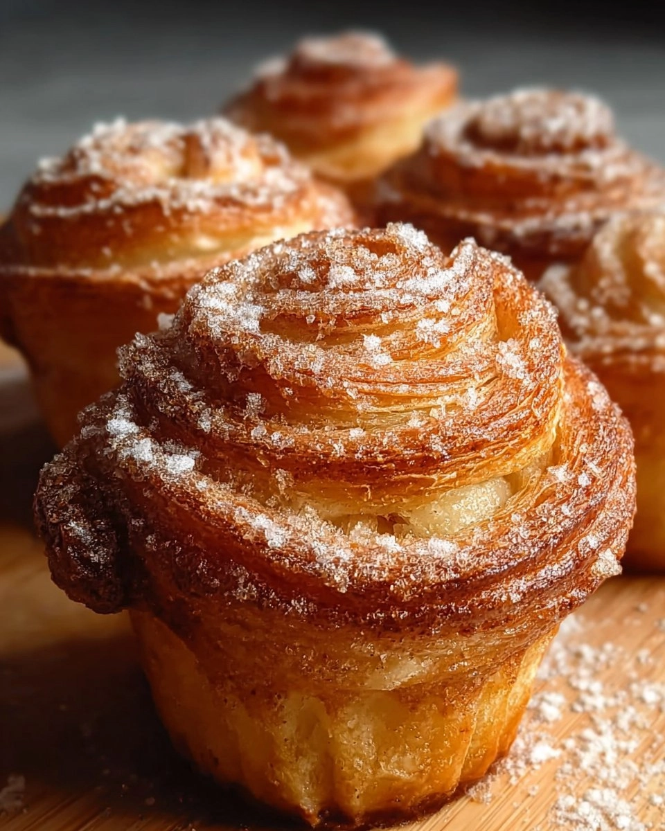 Valentine Delicious Cruffins with Cinnamon