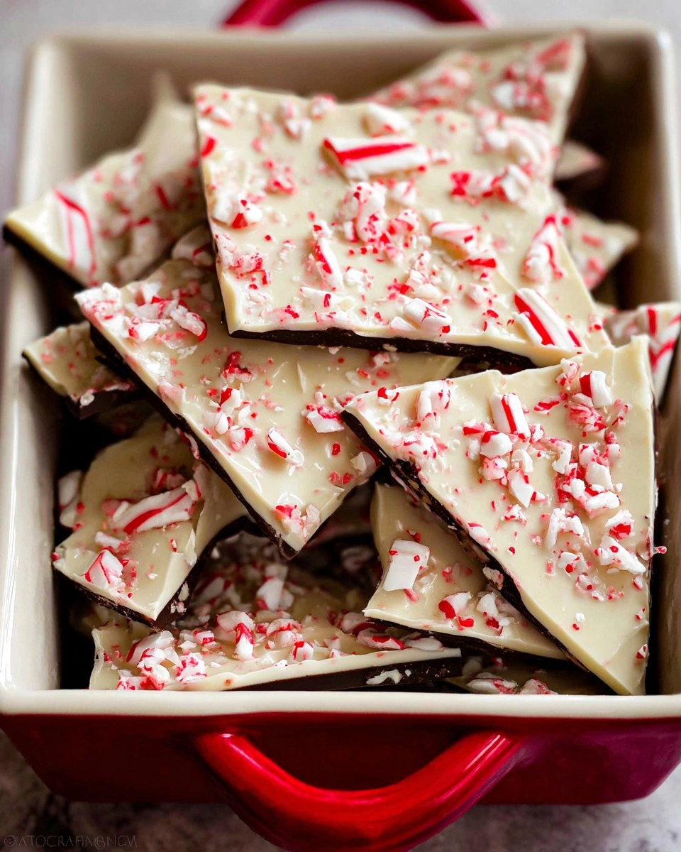 Valentine Peppermint Bark