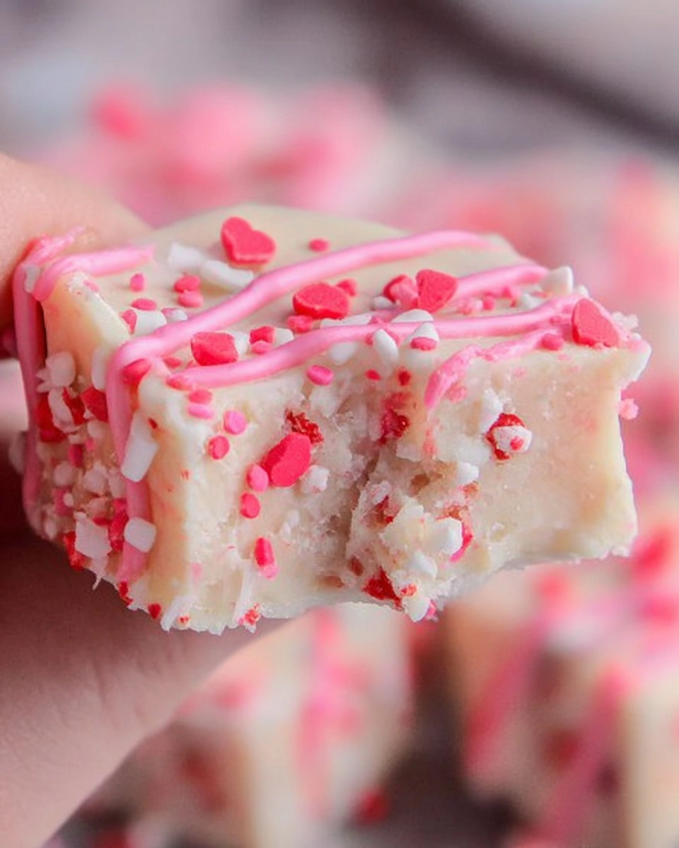Valentine’s Day Sugar Cookie Fudge 96 Valentine’s Day Sugar Cookie Fudge