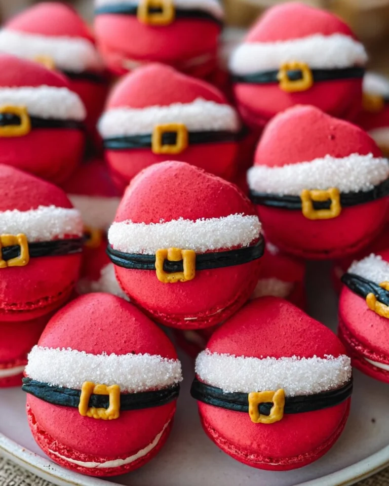 christmas-Santa-Claus-Macarons-Recipe