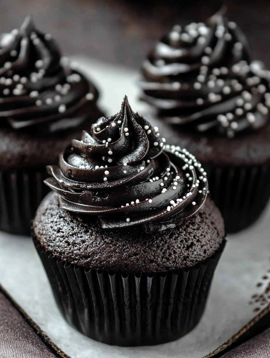Black Cupcakes