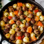 Classic-Meatball-Casserole-Recipe
