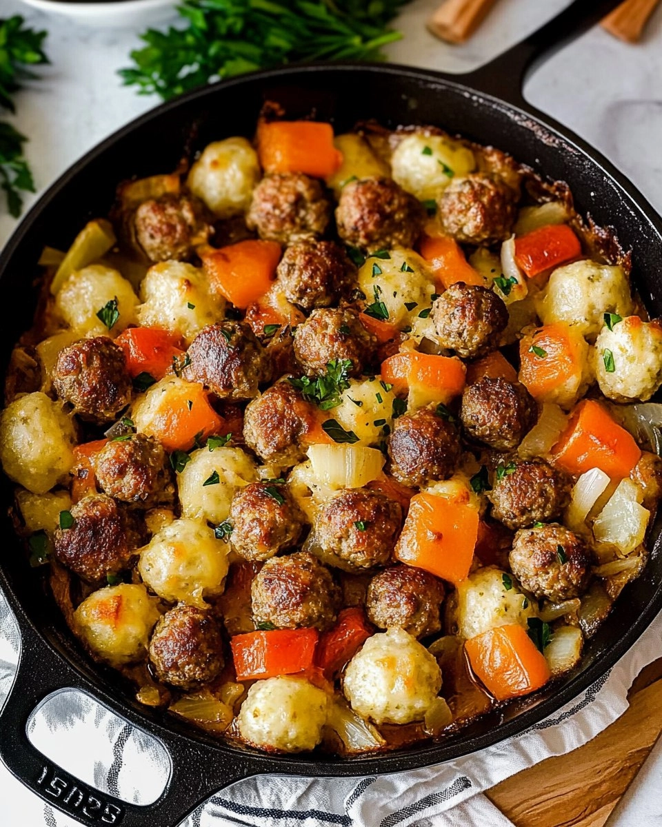 Classic Meatball Casserole 