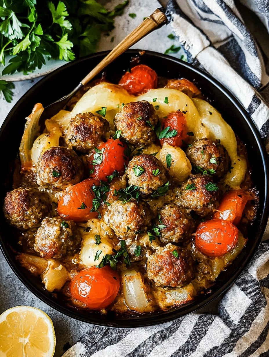 Classic Meatball Casserole 