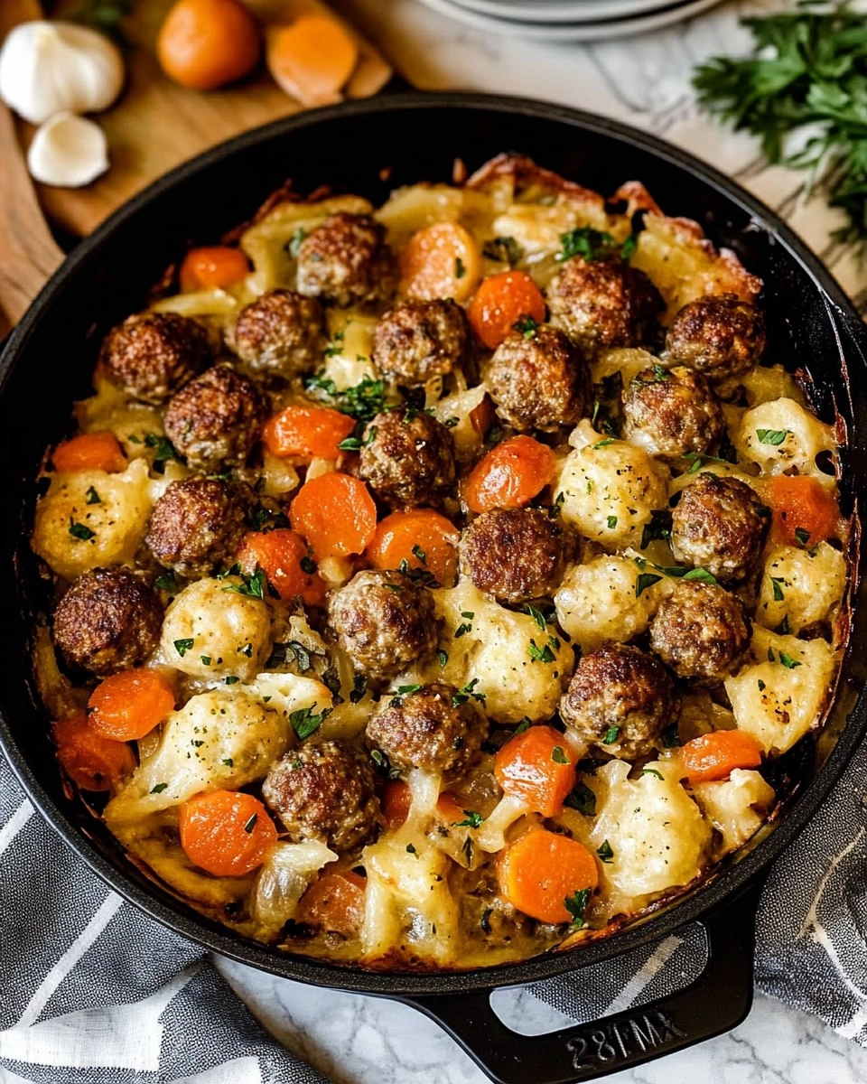 Classic Meatball Casserole 