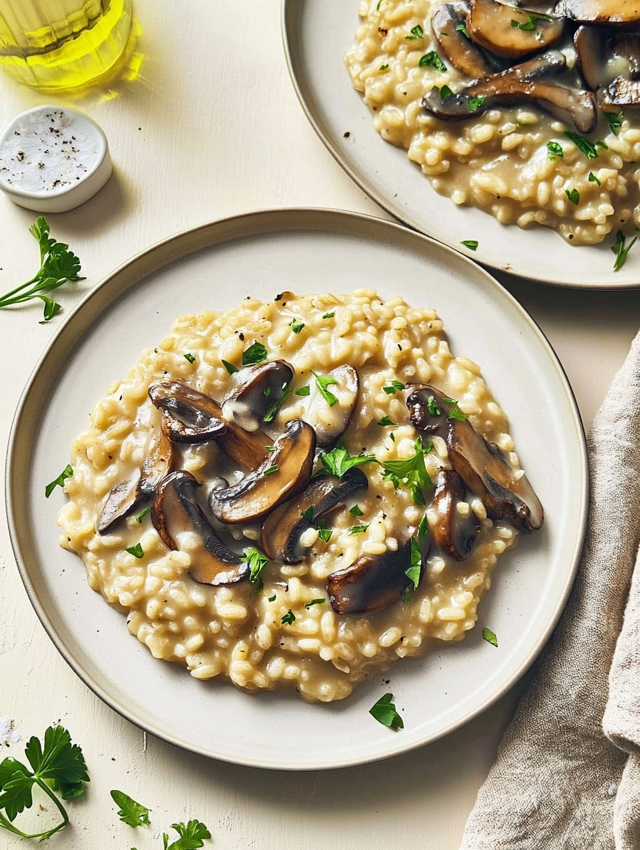 Creamy Mushroom Risotto