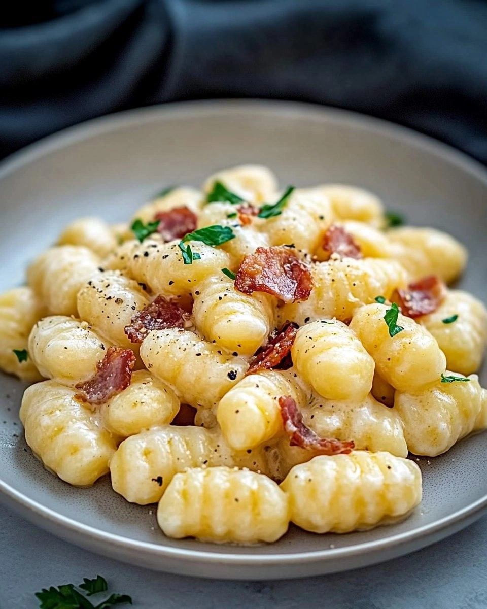 Creamy Pancetta Gnocchi 105 Creamy Pancetta Gnocchi