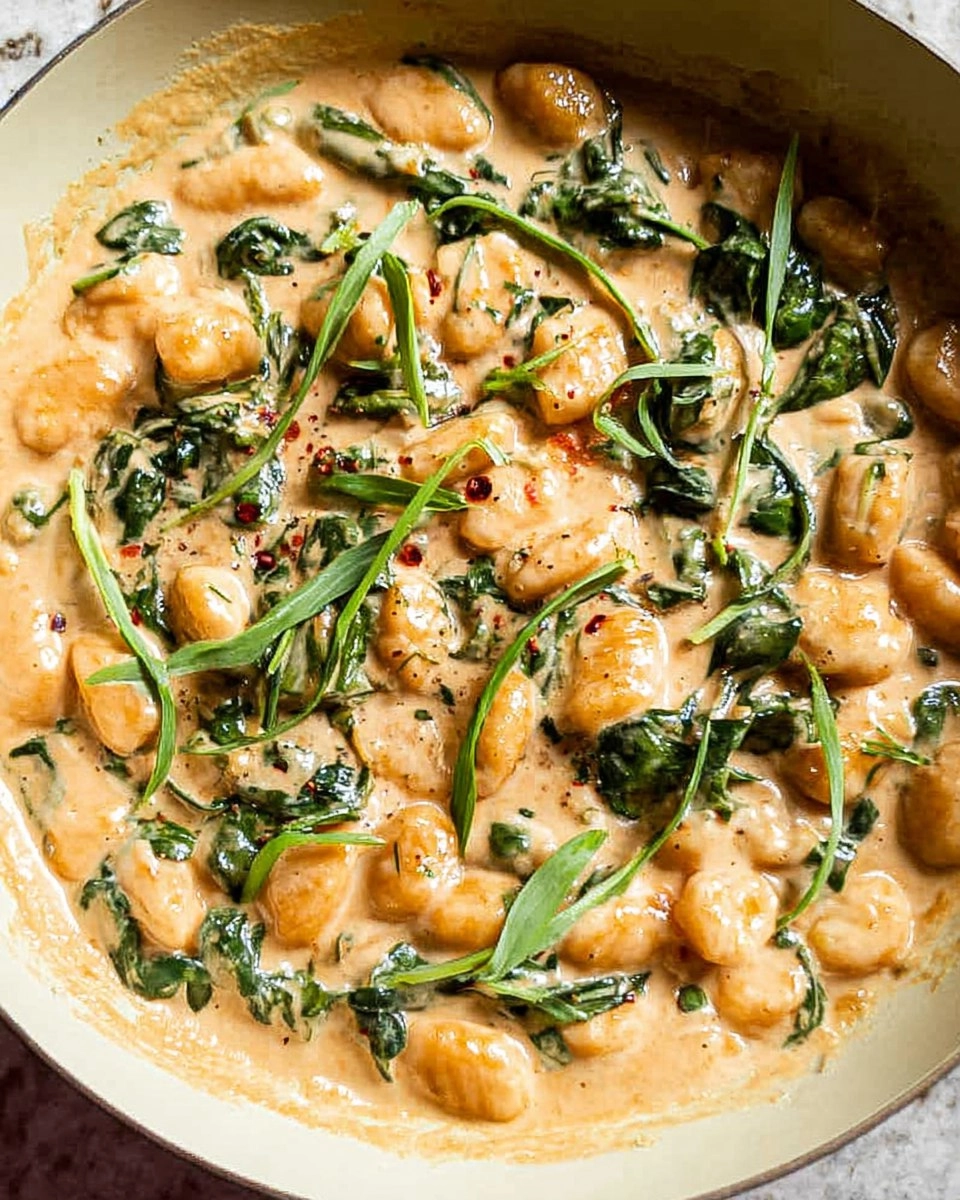 Creamy Tuscan Gnocchi