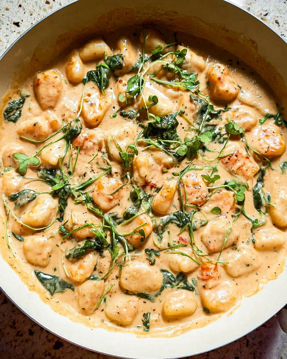 Creamy Tuscan Gnocchi