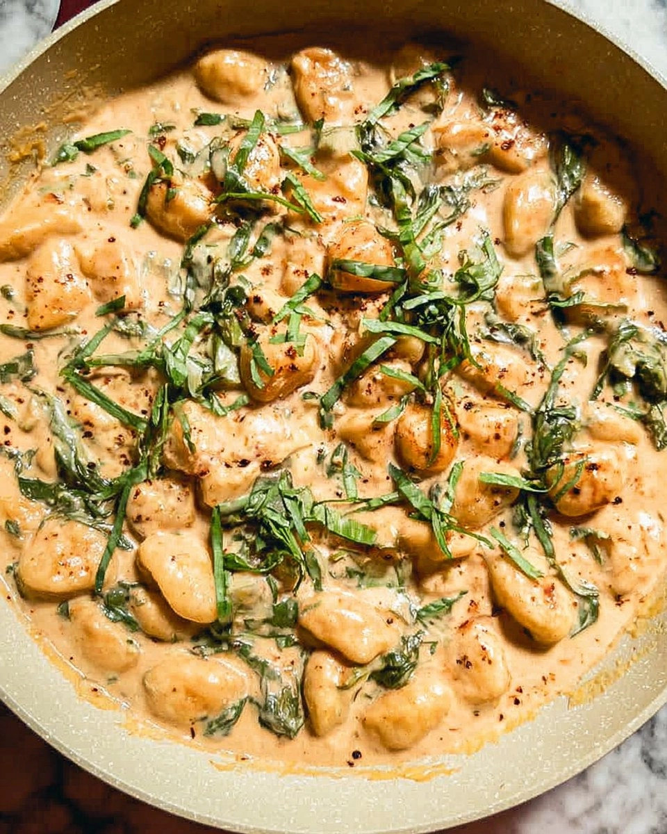 Creamy Tuscan Gnocchi