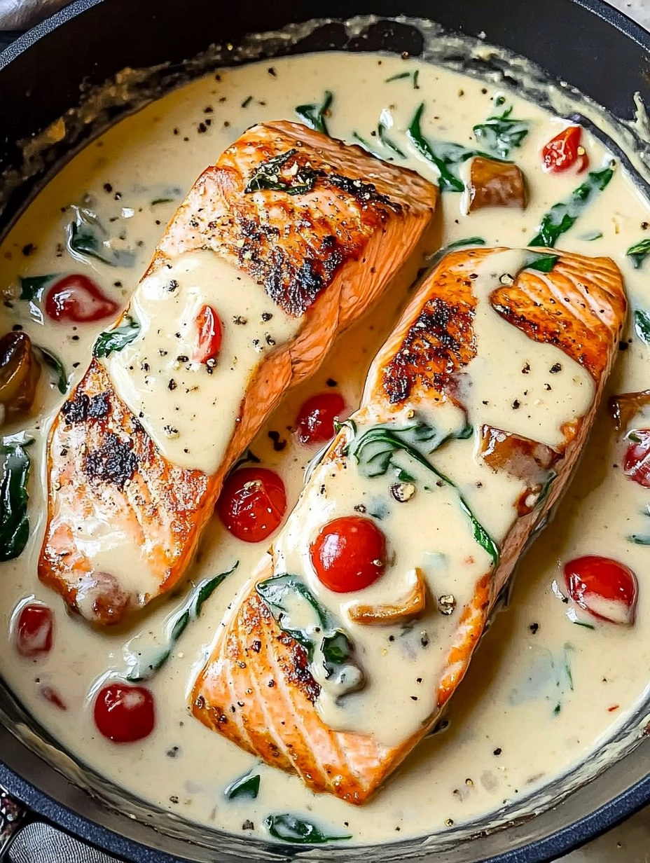 Creamy Tuscan Salmon