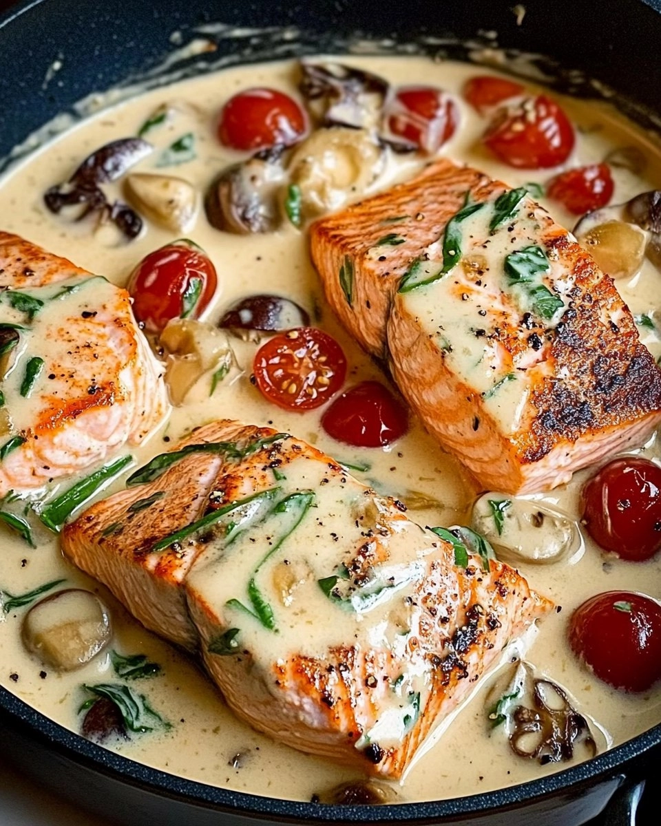 Creamy Tuscan Salmon