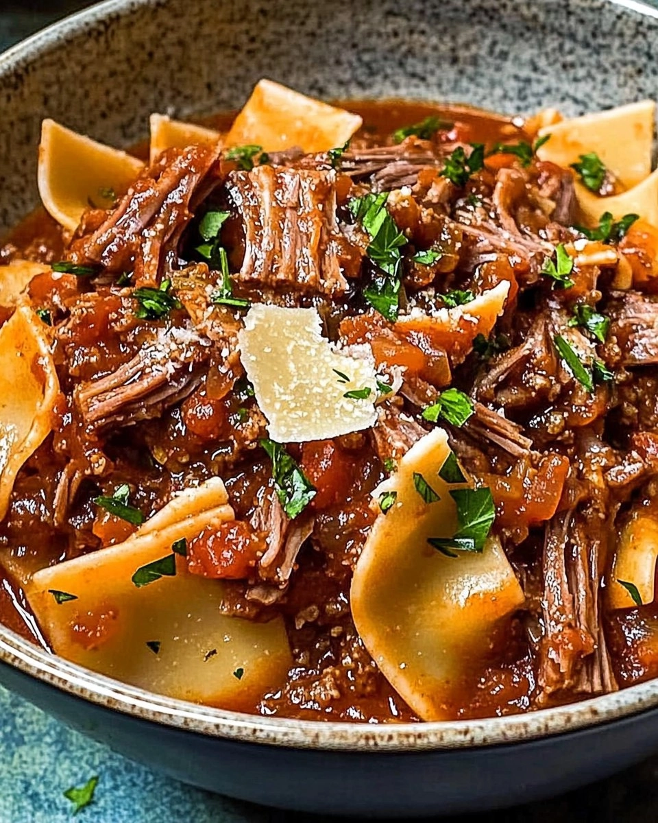 Crockpot Short Rib Ragu
