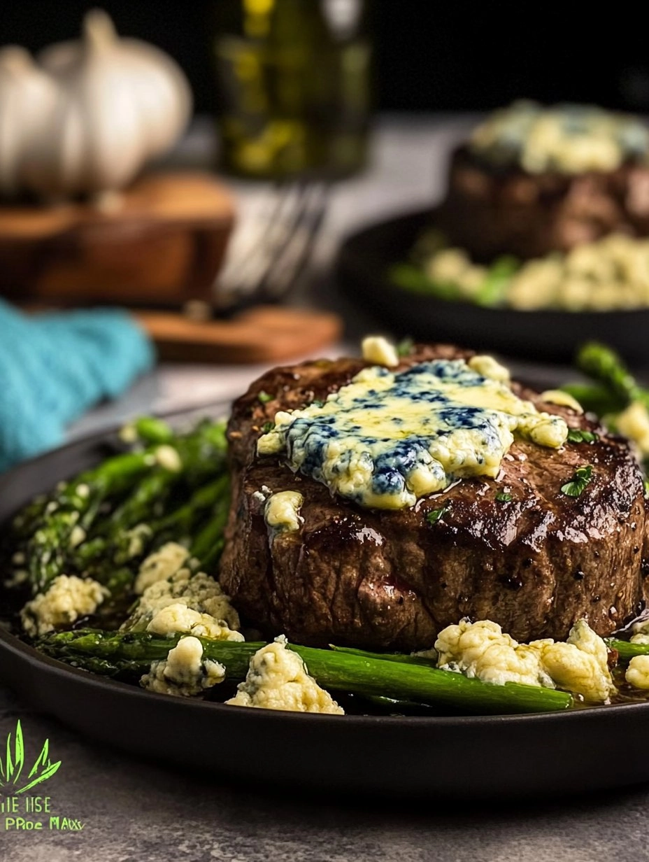 Filet Mignon with Blue Cheese Butter