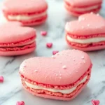 Galentines-Brunch-Foods-Heart-Shaped-Macarons-Recipe