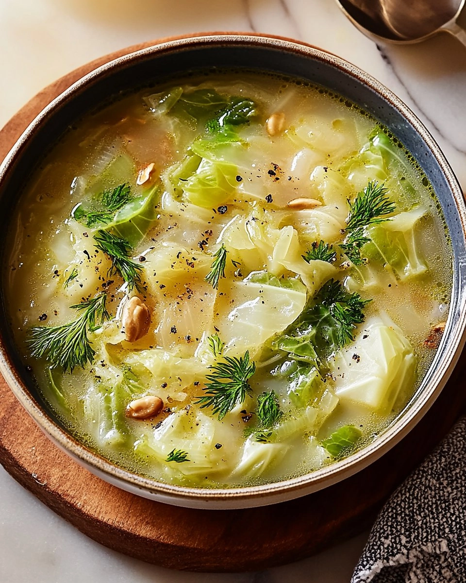 Garlicky Cabbage Soup 112 Garlicky Cabbage Soup