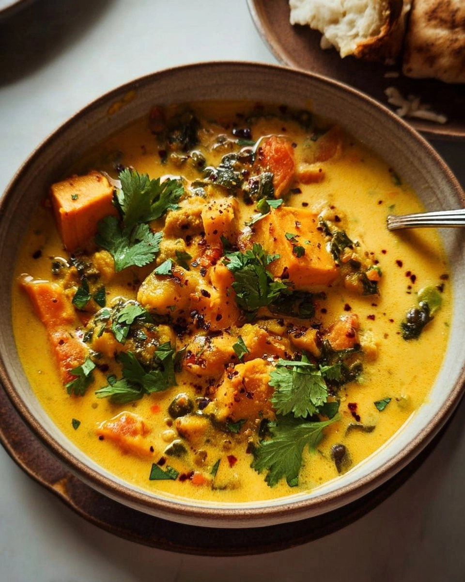 Ginger Sweet Potato Coconut Milk Stew