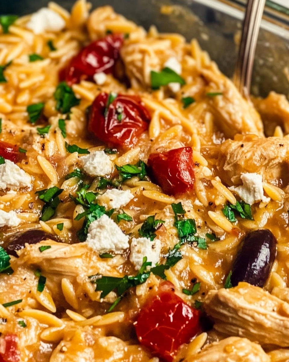 Greek Chicken and Orzo