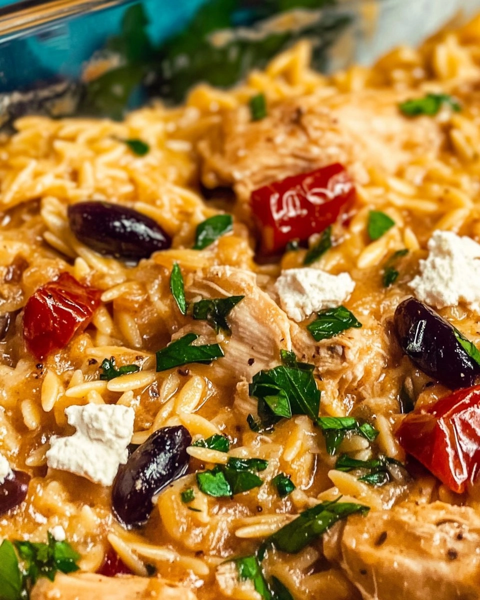 Greek Chicken and Orzo