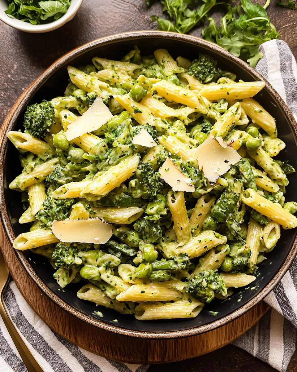 Green Goddess Pasta Salad