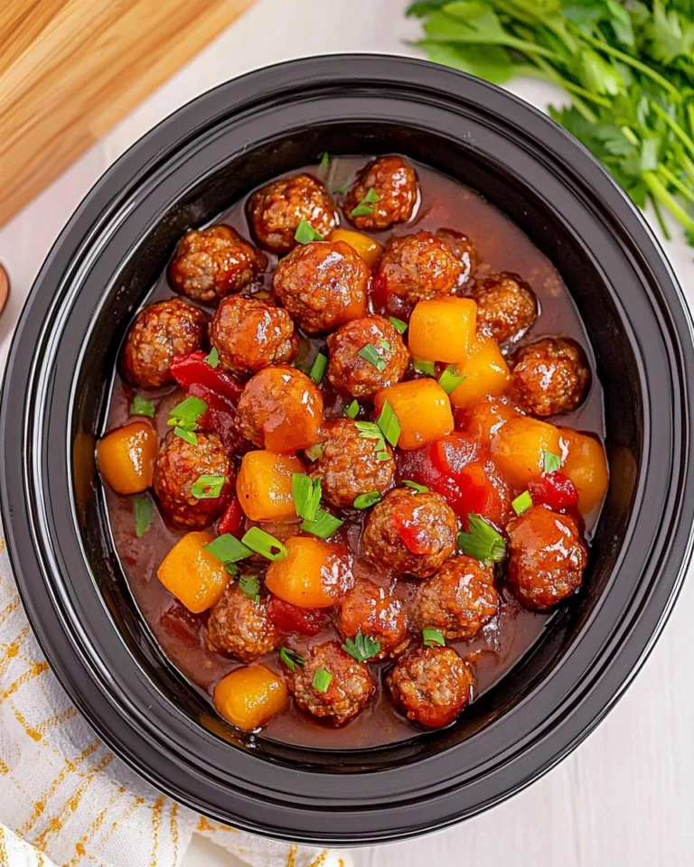 Healthy-Crockpot-Hawaiian-Meatballs-Recipe
