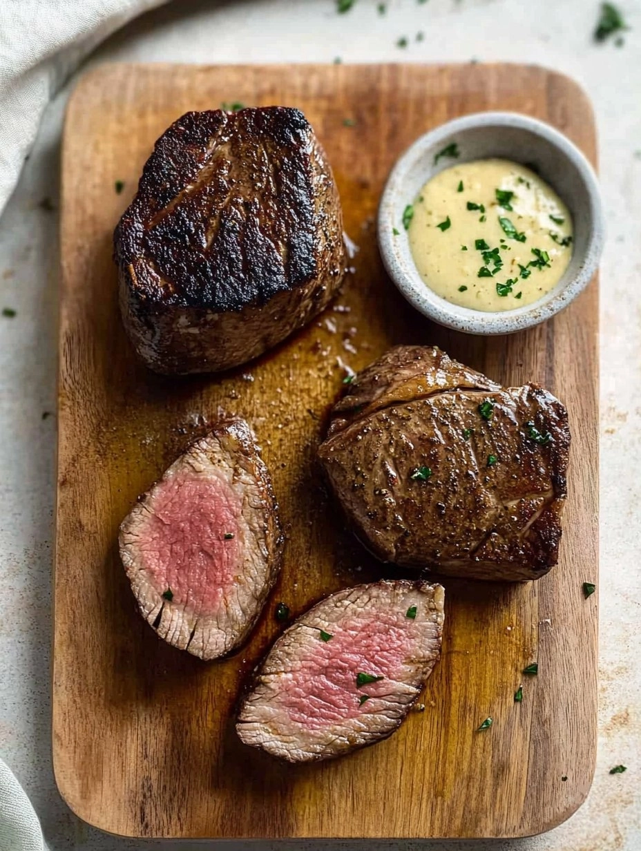 Healthy Juicy Air Fryer Filet Mignon