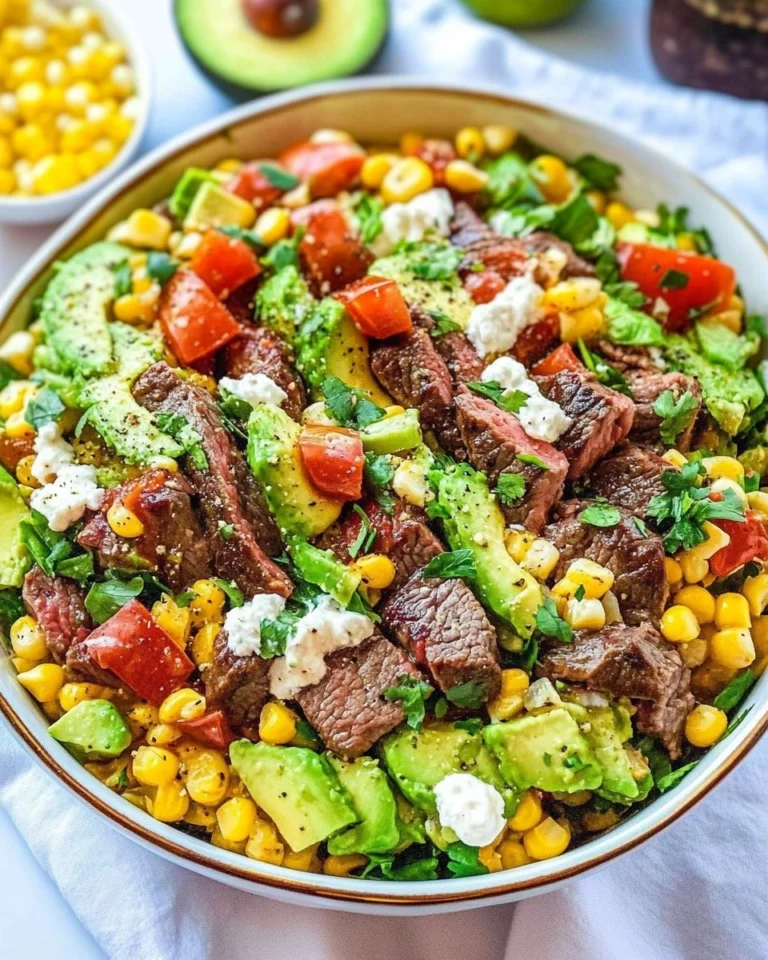 Healthy-Steak-Avocado-Corn-Bowl