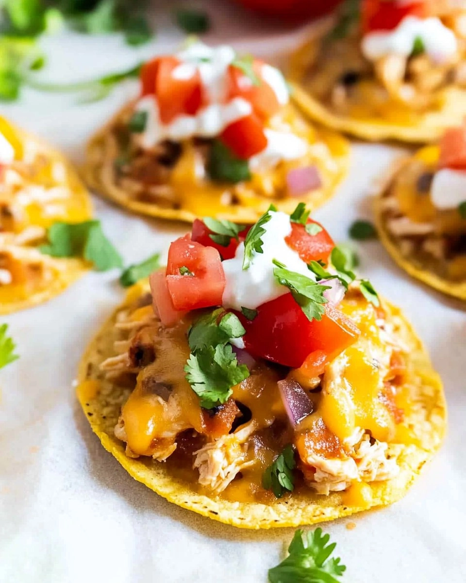 Mini Chicken Tostadas 97 Mini Chicken Tostadas