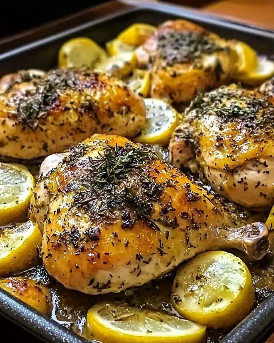 One-Pan Lemon Herb Roasted Chicken