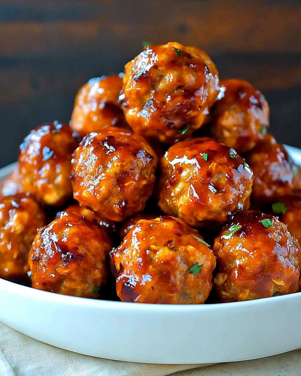 Orange Chicken Meatballs 