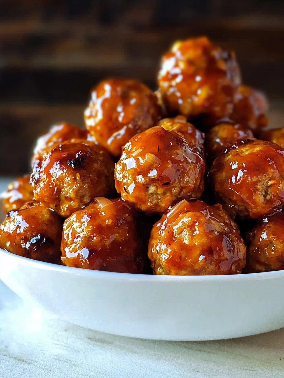 Orange Chicken Meatballs 