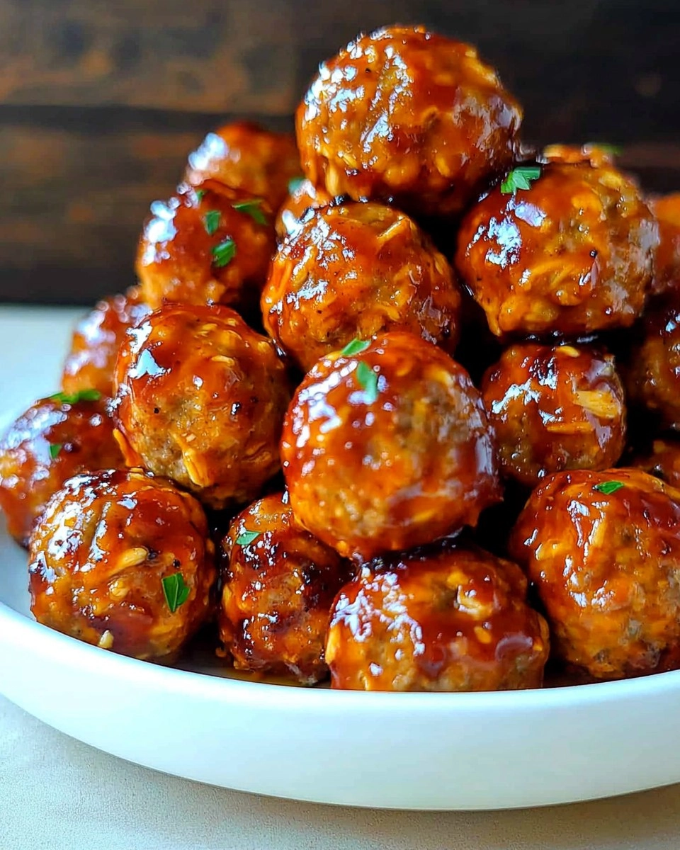 Orange Chicken Meatballs 
