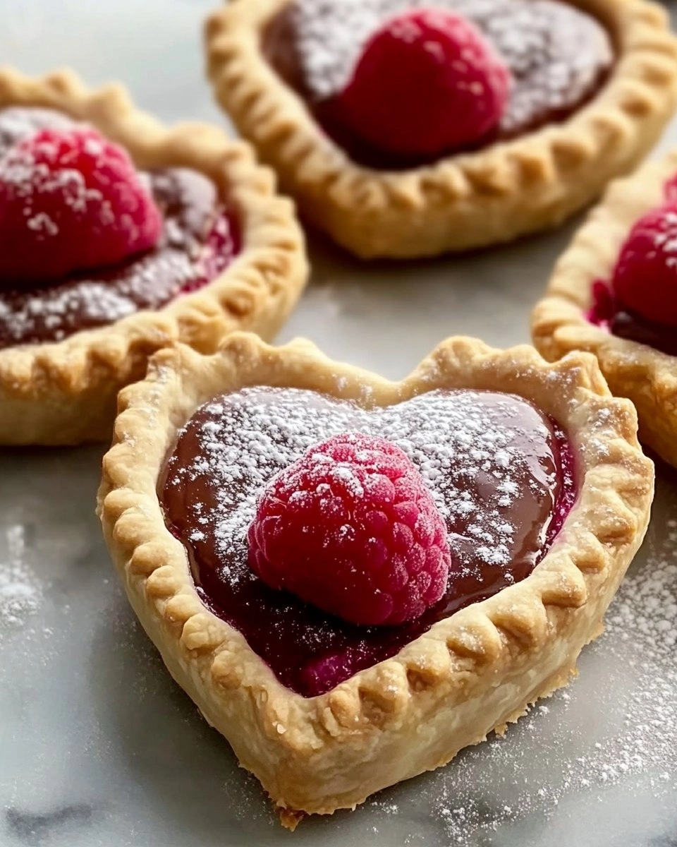 Raspberry Nutella Heart Pies 97 Raspberry Nutella Heart Pies