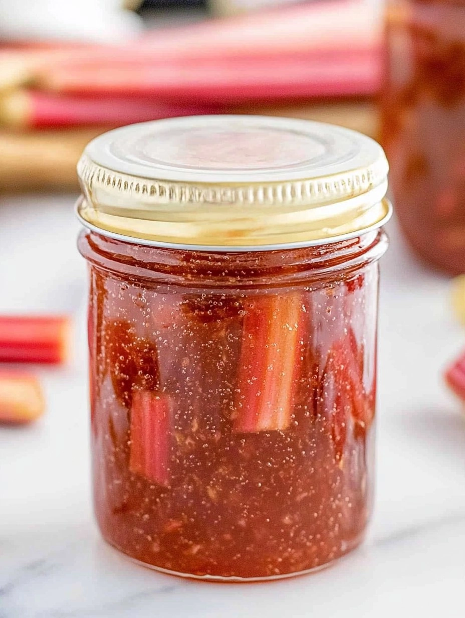 Rhubarb Preserves 66 Rhubarb Preserves